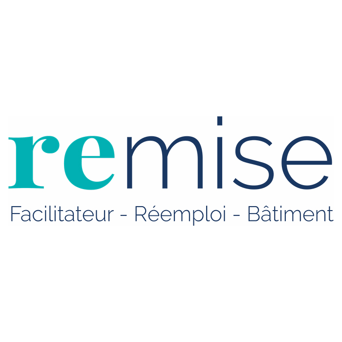 Logo REMISE - Facilitateur - Réemploi - Bâtiment